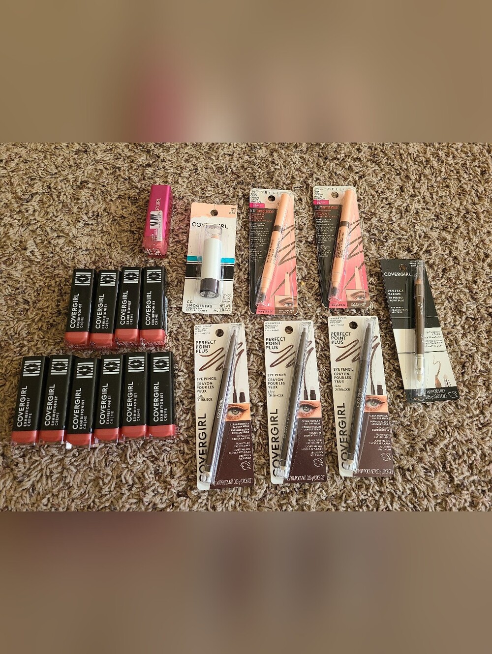 CoverGirl Maybelline Makeup Lot - Neutral & Pink Shades